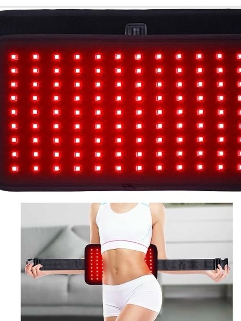 Red LED Therapy Pad for Pain Relief and Recovery
